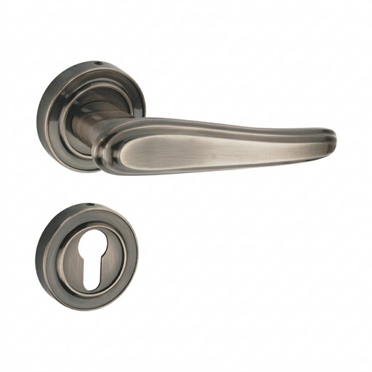 Ombra on Rose Luxury Interior Door Handle Set