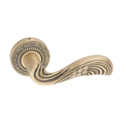 Pavone on Rose Luxury Interior Door Handle Set
