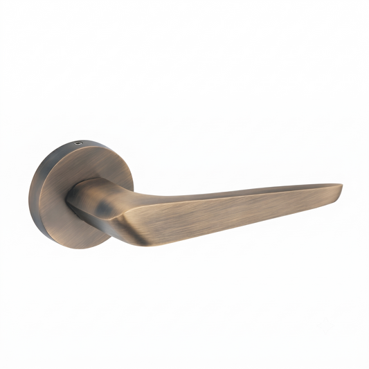 Percusso on Rose Luxury Interior Door Handle Set
