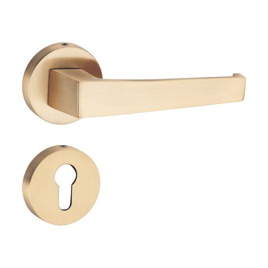 Pruna on Rose Luxury Interior Door Handle Set