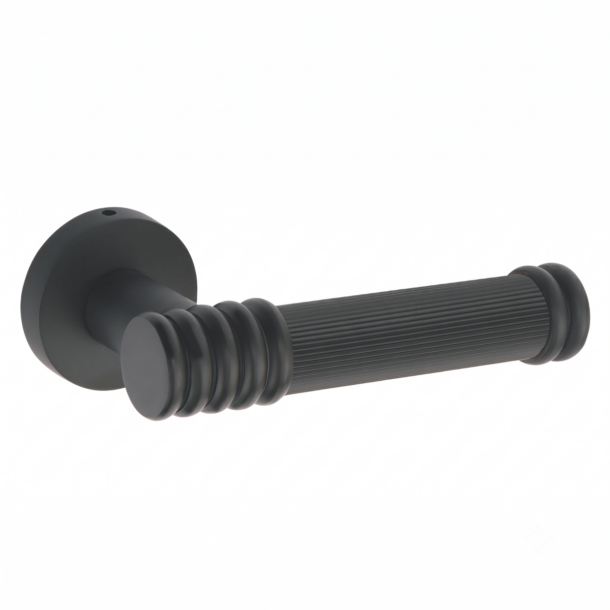 Salix on Rose Luxury Interior Door Handle Set