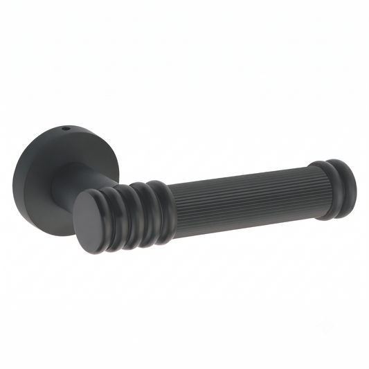 Salix on Rose Luxury Interior Door Handle Set