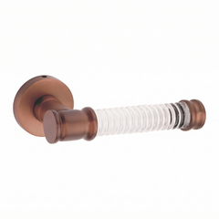 Sencia on Rose Luxury Interior Door Handle Set
