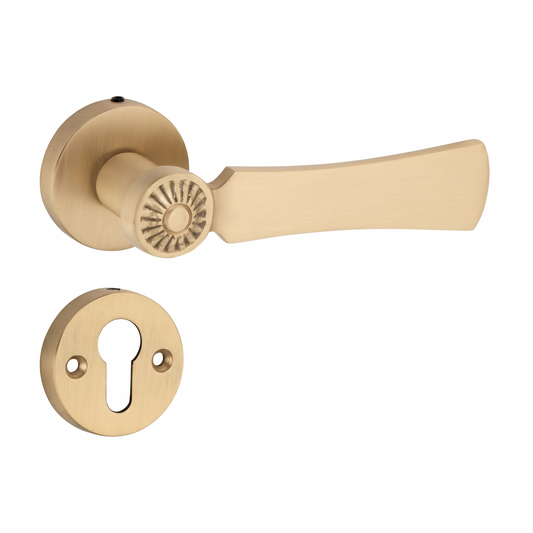 Tellus on Rose Luxury Interior Door Handle Set