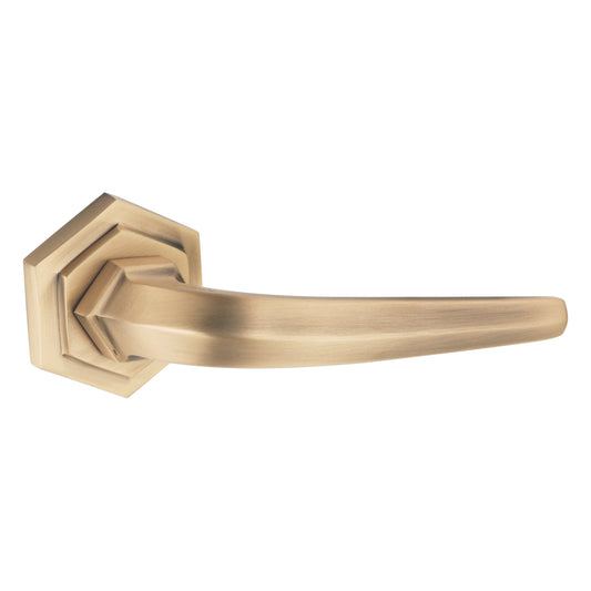 Velour on Rose Luxury Interior Door Handle Set
