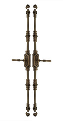 Antique Brass Lever Handle Door Brass Espagnolette Bolt