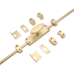 Oval Knob Espagnolette/Crémone Lock Bolt - Premium Finishes