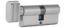 Master Key and Turn Brass Cylinder -70mm - High Security