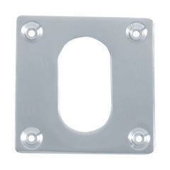 F/Fix Square Escutcheon - Oval -50x50mm