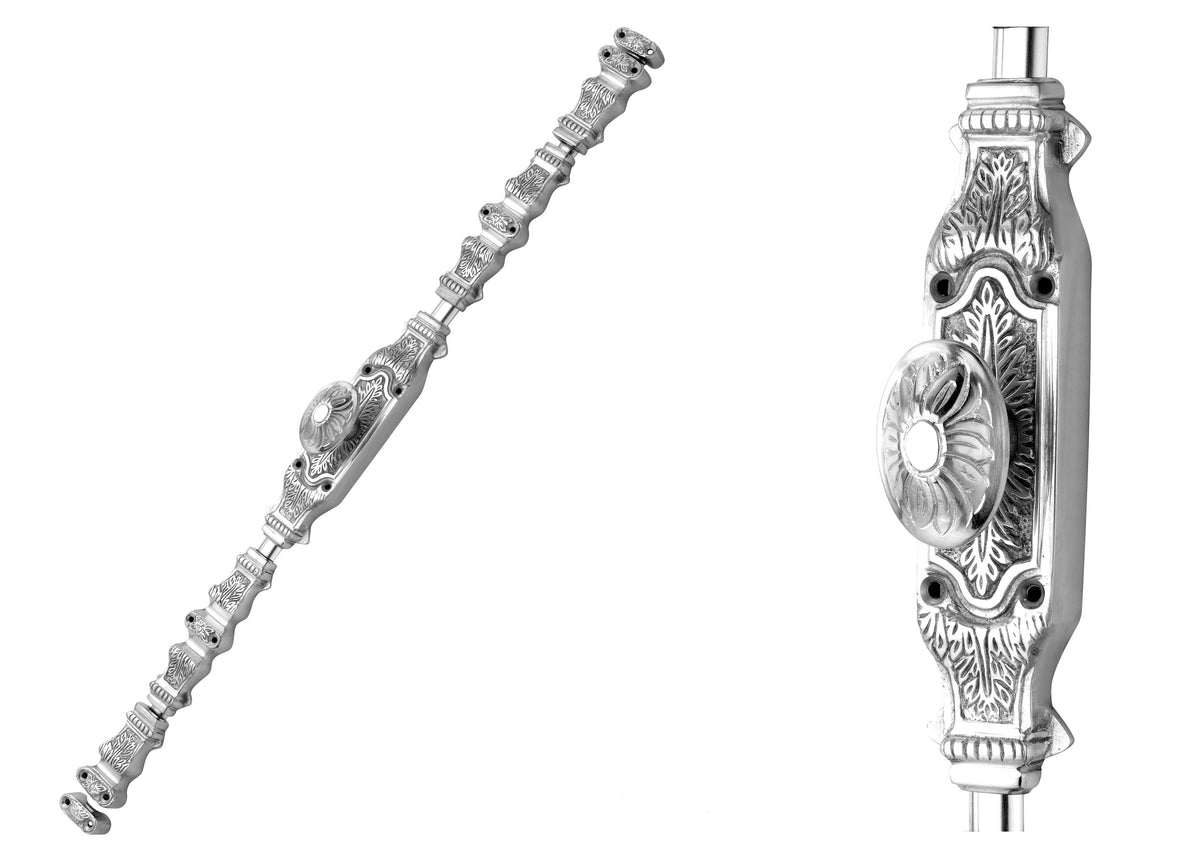 Floral Espagnolette/Crémone Lock Bolt for up to 9' tall Doors/Windows