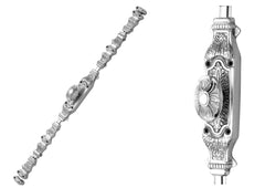 Floral Espagnolette/Crémone Lock Bolt for up to 9' tall Doors/Windows
