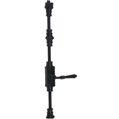 Lever Handle Espagnolette/Crémone Lock Bolt for up to 9' tall Doors/Windows - Antique Black