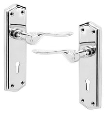 Shape Lever on Lock Back Plate