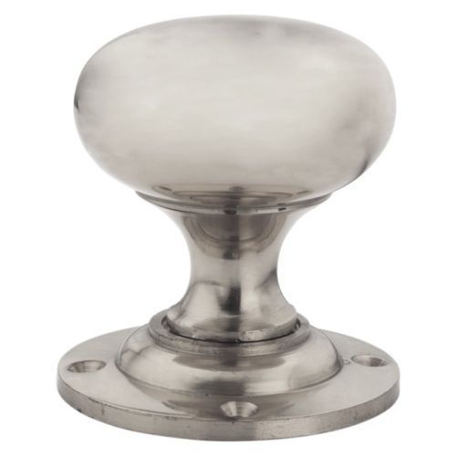 70mm Mushroom Mortice Knob from Euro Art Hardware in polished brass, polished chrome, and satin chrome finishes. Featuring a classic mushroom design, this knob adds timeless elegance and versatility to residential and commercial doors.