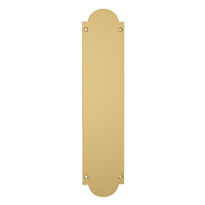 Shaped Design Push Plate- 300mm x 75mm