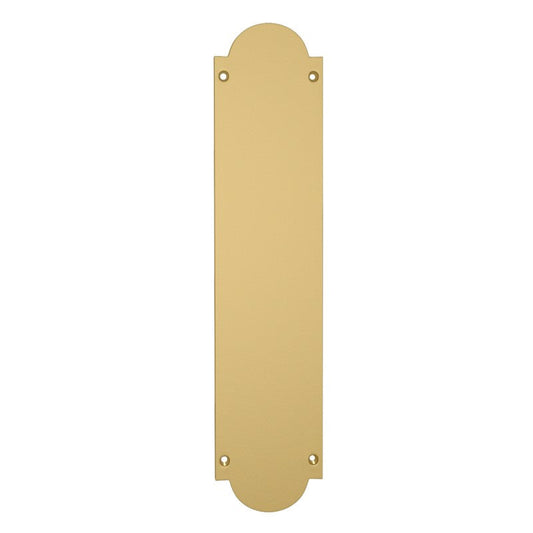 Shaped Design Push Plate- 300mm x 75mm