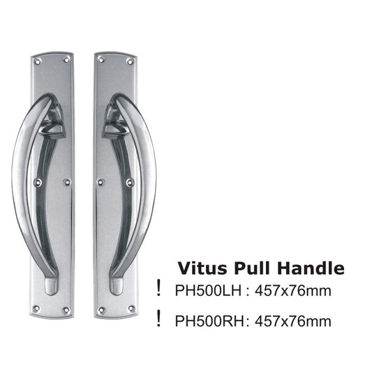 Vitus Door Pull Handle Right Hand- 457mm x 76mm