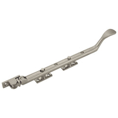 8-inch casement stay by Euro Art, available in polished brass or satin chrome for enhanced window functionality.